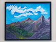 Remember the Mountains 16 x 20 framed acrylic on canvas $150
