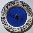 Delph Clock - 9 inches diameter, $45