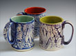 Embossed Floral ware Mugs $35