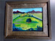 3 Afield 16 x 19 barnwood framed acrylic on canvas $375