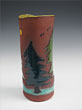 Forest Series Vase, 10in tall - SOLD